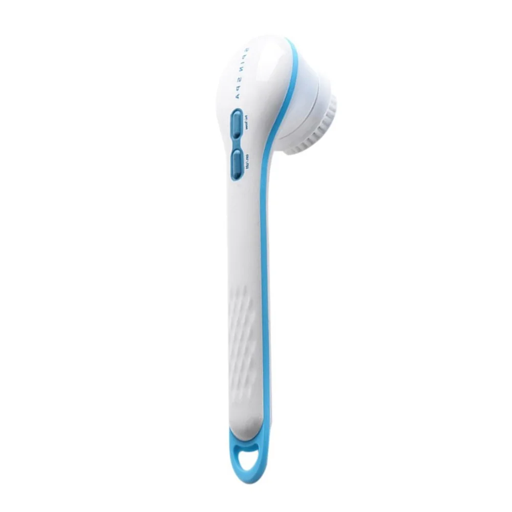 5 in 1 Electric Bath Brush Handheld Scrub Spin SPA Cleaning Shower Massage Tool Relieve Fatigue Body Bathing Brushes sponge