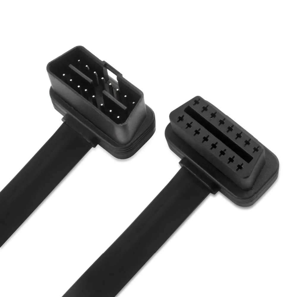 Диагностический кабель OBD2 16-контактный штекер-16-контактный разъем OBD 2 OBDII