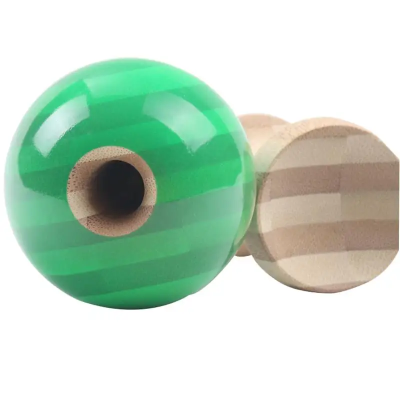1 шт. 18 5 см профессиональная бамбуковая кендама мячи умелые Jumbo Kendama на открытом