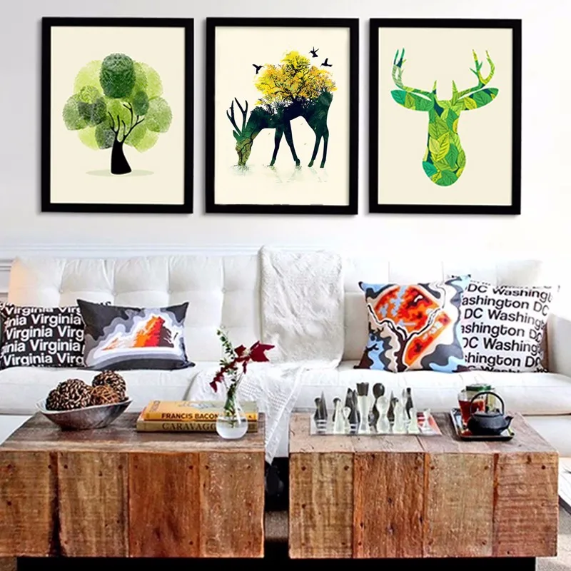 Современный холст художественный принт постер картина маслом по номерам Бабочка