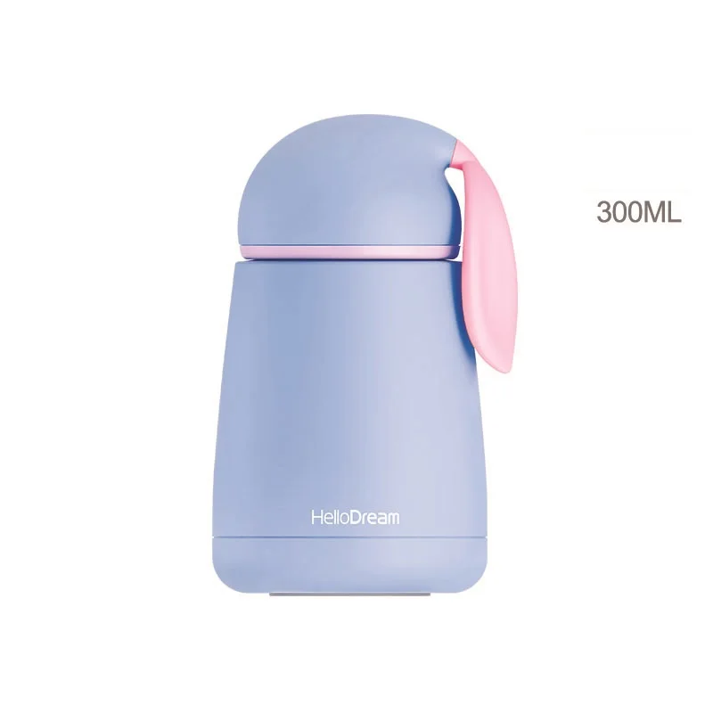 Мини-термос с кроликом для детей 300 мл | Дом и сад