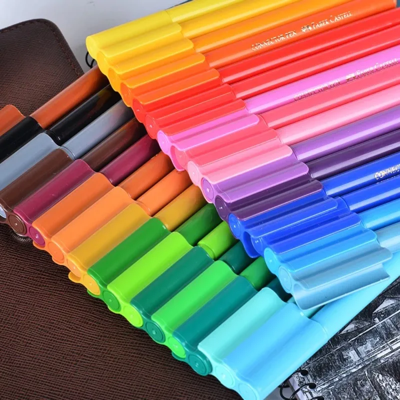 

30 colors can be spelled building blocks markers watercolor coloring graffiti pen school student supplies to children's gifts
