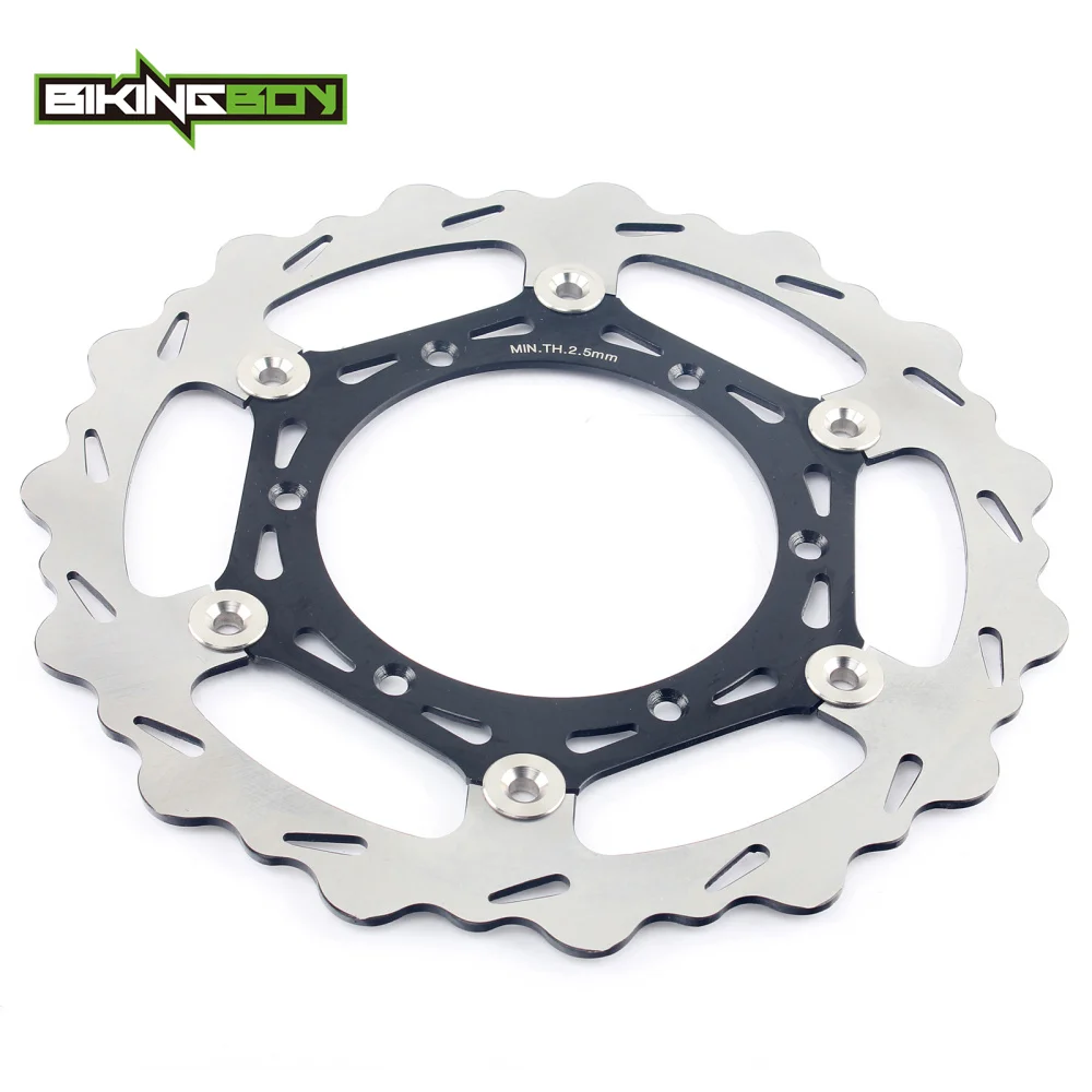 BIKINGBOY для YAMAHA YZ 125 250 08-16 YZ250F 07-17 YZ450F 2008-2017 YZF YZ-F Oversize 270 мм спереди тормозного диска