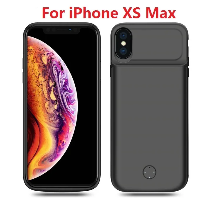 for iPhone xs max Чехол для зарядного устройства для Iphone Se 5se 5 5S, 4000 мАч, внешний аккумулятор, зарядка, внешний аккумулятор, чехол для Iphone 5, 6, 7, 8 X, чехол для аккумулятора - Цвет: for iPhone xs max