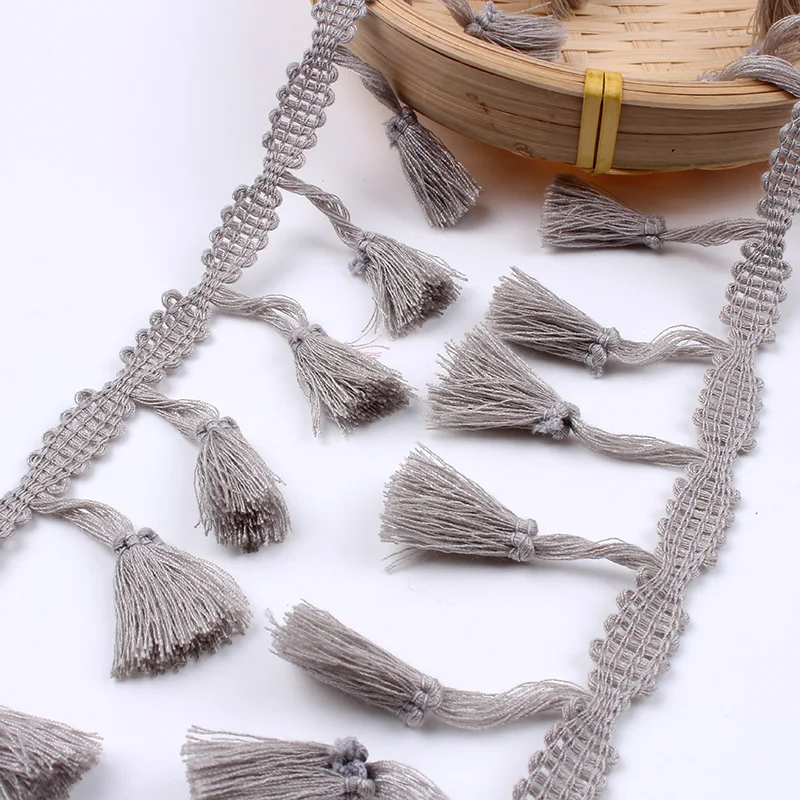 3 ярда 5 см серая кружевная ткань DIY Свадебная вечеринка ремесло лента с