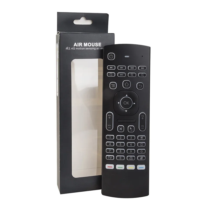MX3 air mouse подсветка мини беспроводная клавиатура 2 4G беспроводной пульт