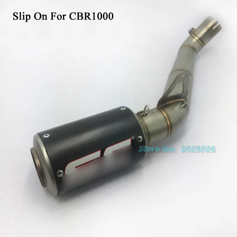 CBR1000RR мотоцикл слипоны глушитель набор для выхлопной Escape Honda CBR1000 RR 2008 2012 полная