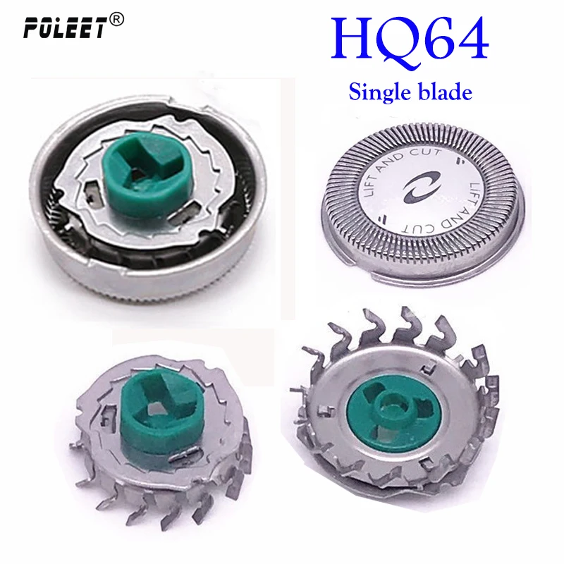 Poleet 10 компл./лот бреющая головка для Philips лезвие бритвы HQ3 HQ4 HQ8 HQ9 HQ56 HQ64 SH30 SH50 SH70 SH90 RQ32