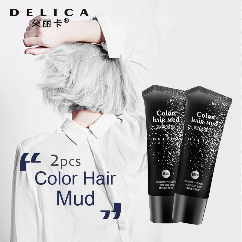 2 шт. одноразовая Помада для волос 6 цветов|hair coloring styles|hair colorhair color fashion |