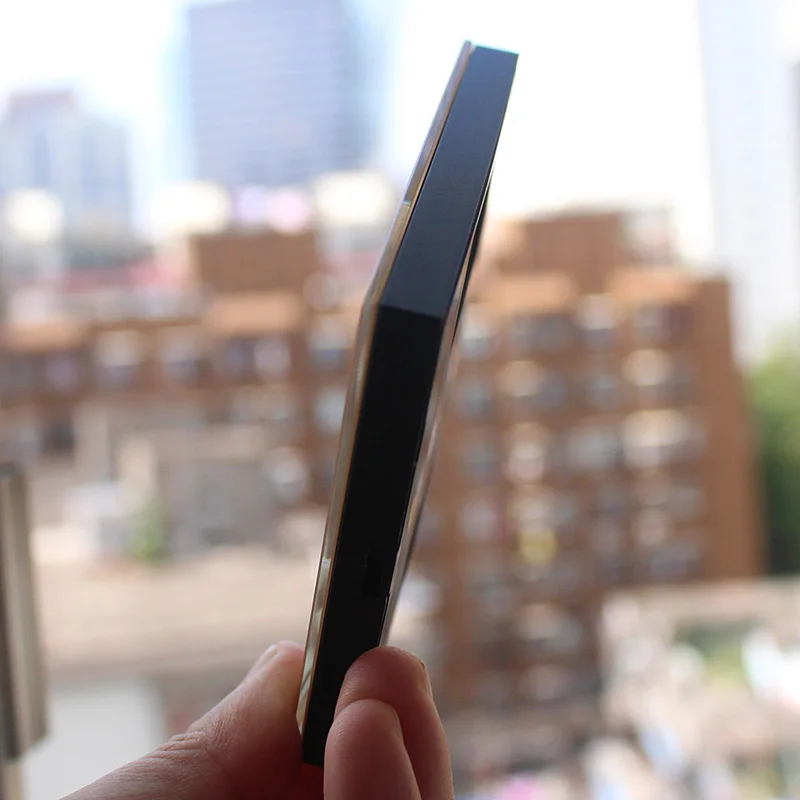 Переносной передатчик 86 стенной пульт дистанционного управления для беспроводного светового выключателя RF 433 МГц с сенсорной панелью из закаленного стекла Gold KTNNKG on.