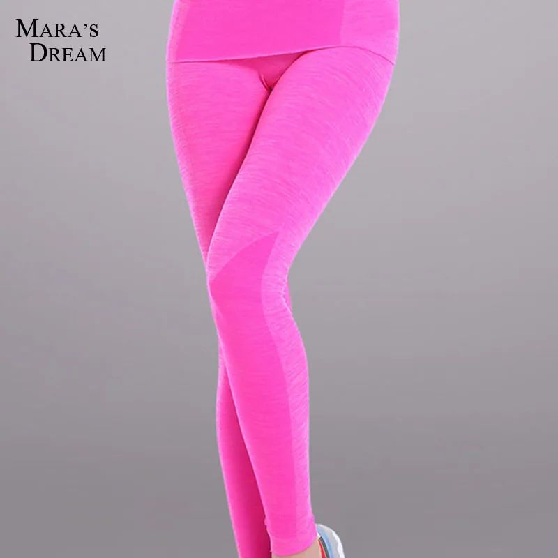 Women Yoga Outdoor Wicking Quick-drying Tenths Pants Breathable Flexible Elasticity Aerobics Force Exercise Female Sports Pant | Спорт и