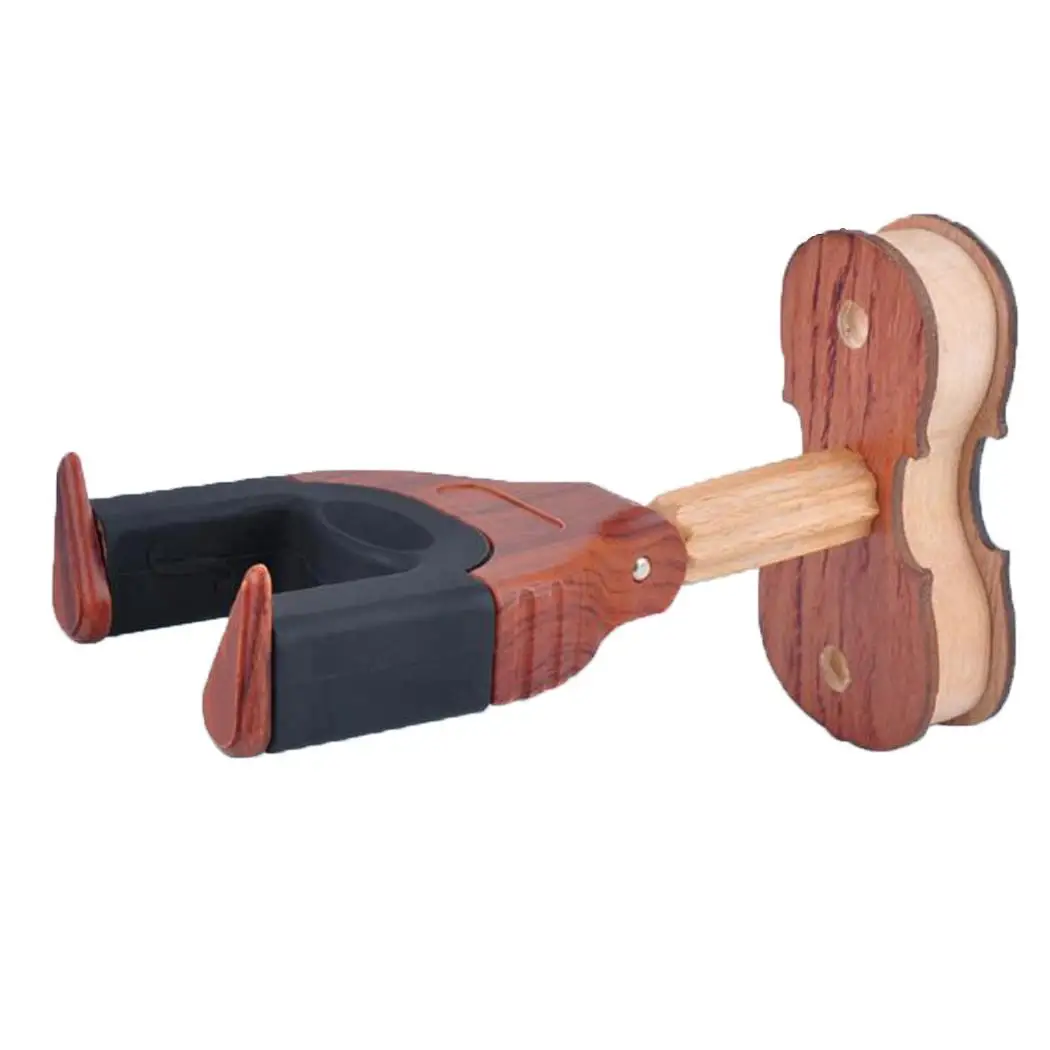 Скрипка Виола настенный крюк Автоматическая блокировка подвесная рама дома