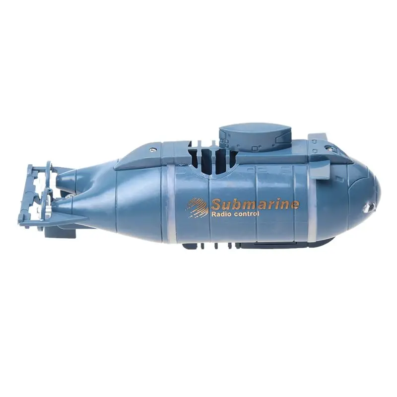 Happycow 777-216 Мини RC гоночная подводная лодка R/C игрушки с передатчиком 40 МГц синий