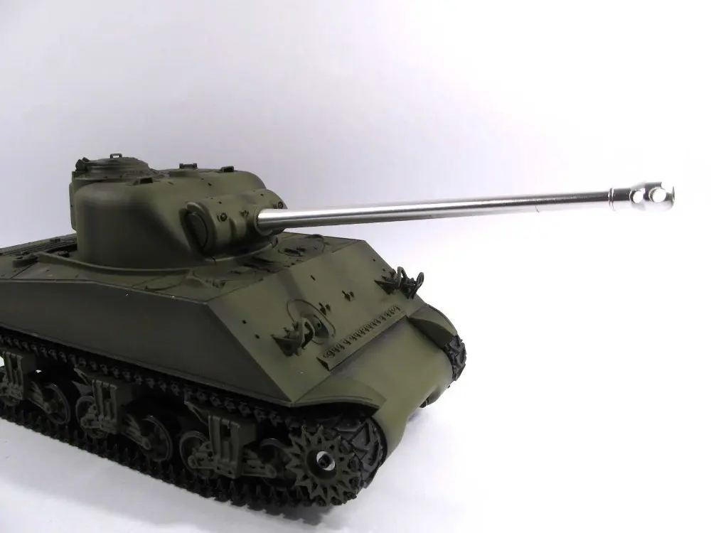 Новый металлический обновленный бак от Mato Sherman firefly barrel для Heng Long 1:16 1/16 3898 1 M4A3 rc
