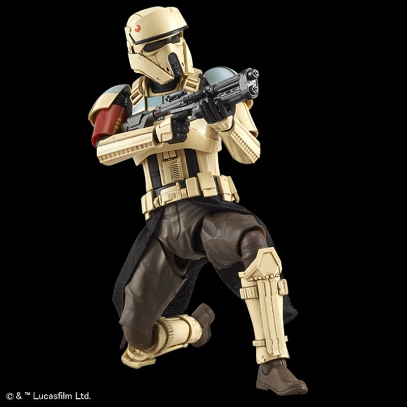 Bandai 1/12 солдат имперского побережья короткоговоритель Звездные войны персонаж Модель ПВХ собранная модель игрушки