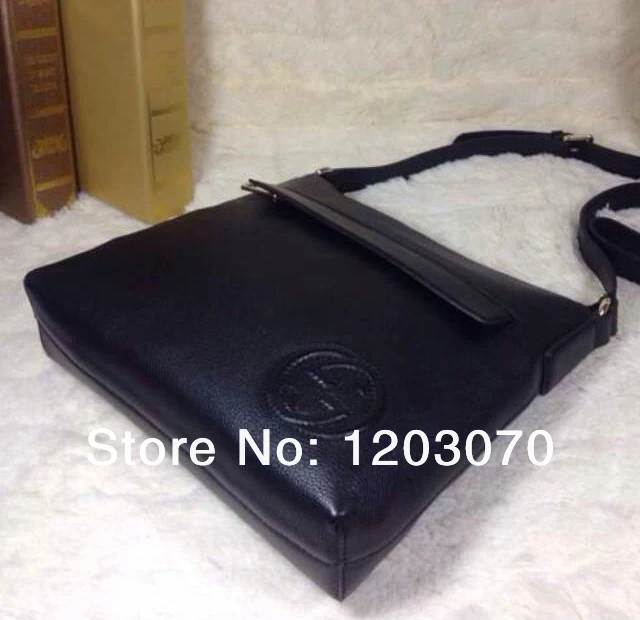new 2014 Free Shipping Fashion leather messenger bags for men single shoulder bags|bag little|bag shopbag metal |