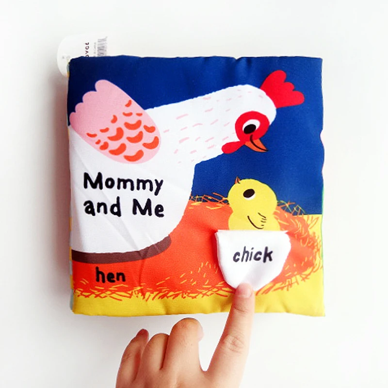 Детская книга игрушка сенсорные материалы ткань книги Sensoriales Libros Infantiles