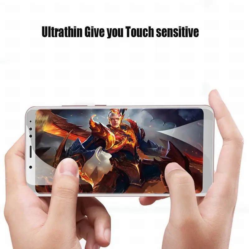 9D полное покрытие закаленное стекло протектор экрана для Xiaomi Redmi 6A Y1 Note 5A защитное