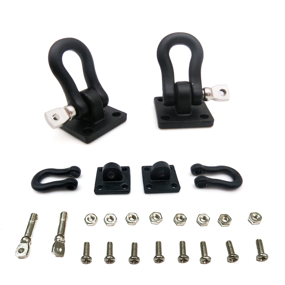 Комплект металлических крючков и креплений для переднего заднего бампера