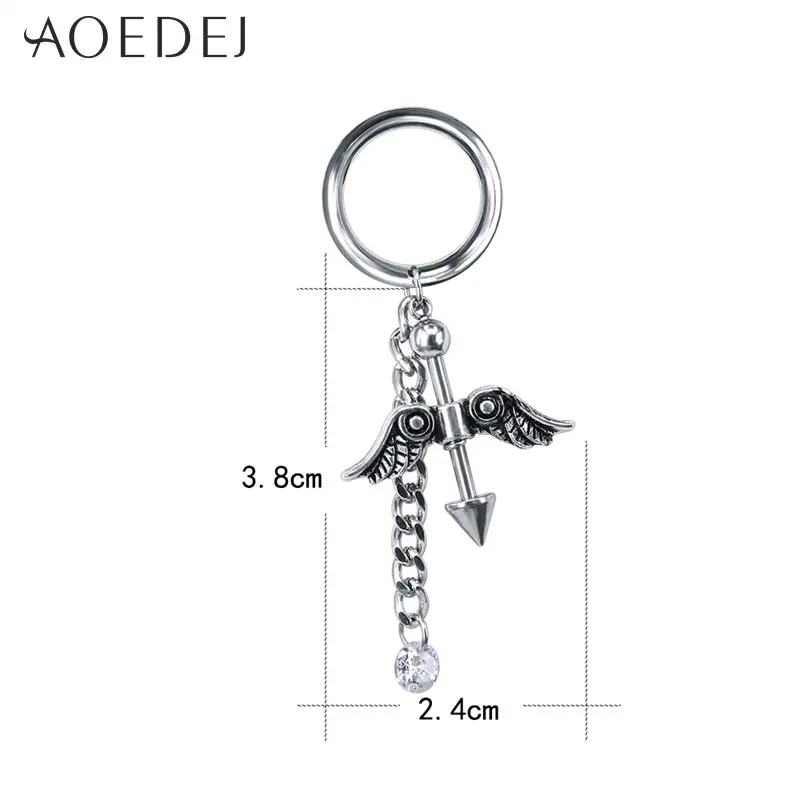 1 Piece EK264SR AOEDEJ растягивающийся пирсинг для уха из нержавеющей стали, удлиняющий тоннель, пробки и тоннели, пирсинг ombelico, пирсинг orelha 5-22 мм - Окраска металла: 1 Piece EK264SR