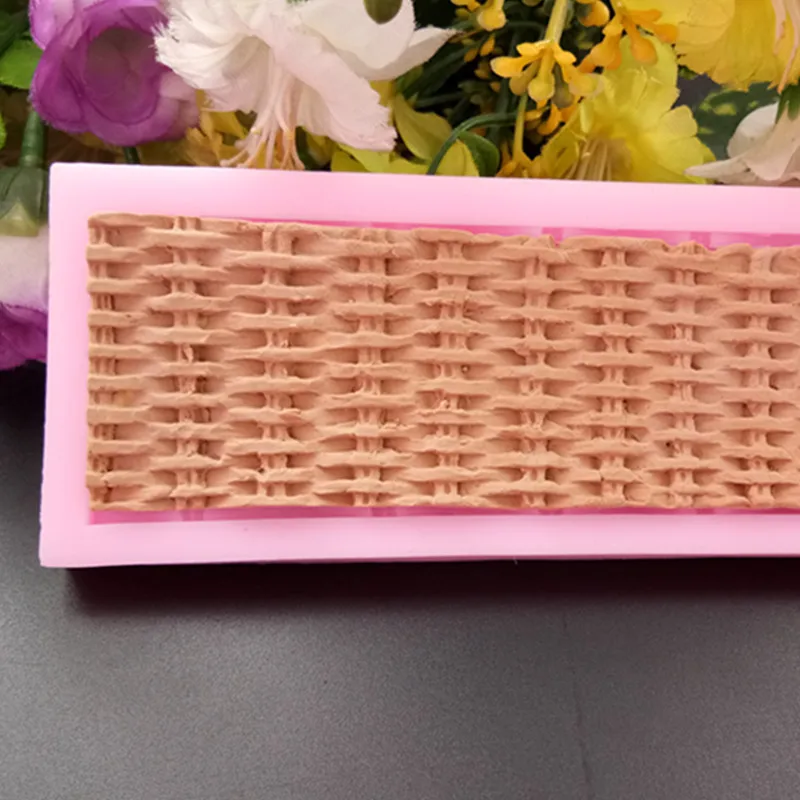 1 шт. 3D ограждение для забора силиконовая форма помадки торта инструменты