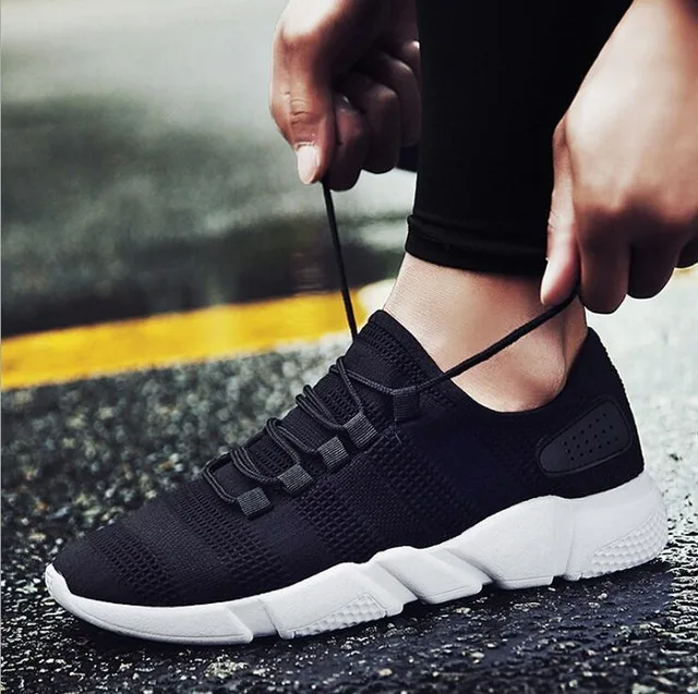Fashion Brand Male Outdoor Lightweight Breathable Mesh Sneakers Walking shoes Red Black Gray Men Casual Shoes MM-95Z |
