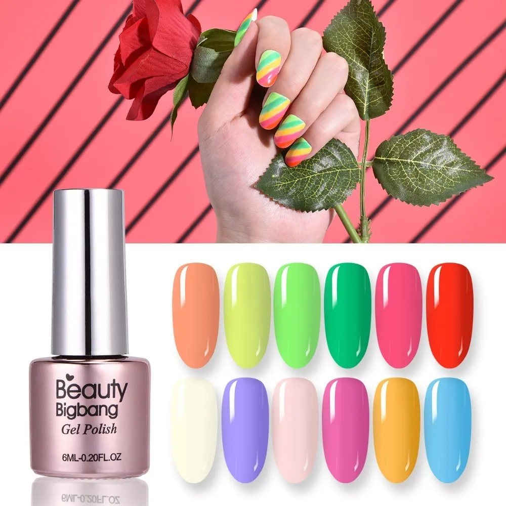 Beautybigbang Серебристые Vernis режущей поверхностью светятся в темноте лак