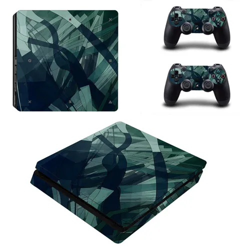 YSP4S-1252 Аниме Dragon Ball Z Goku PS4 тонкая кожа Стикеры для sony Игровые приставки 4 консоль и контроллеры наклейка PS4 тонкий Стикеры винил - Цвет: YSP4S-1252