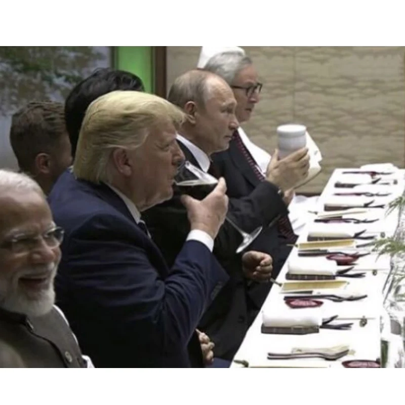 Термокружка в виде Путина кружка Трампа G20Toasted термальные чашки керамические QP2