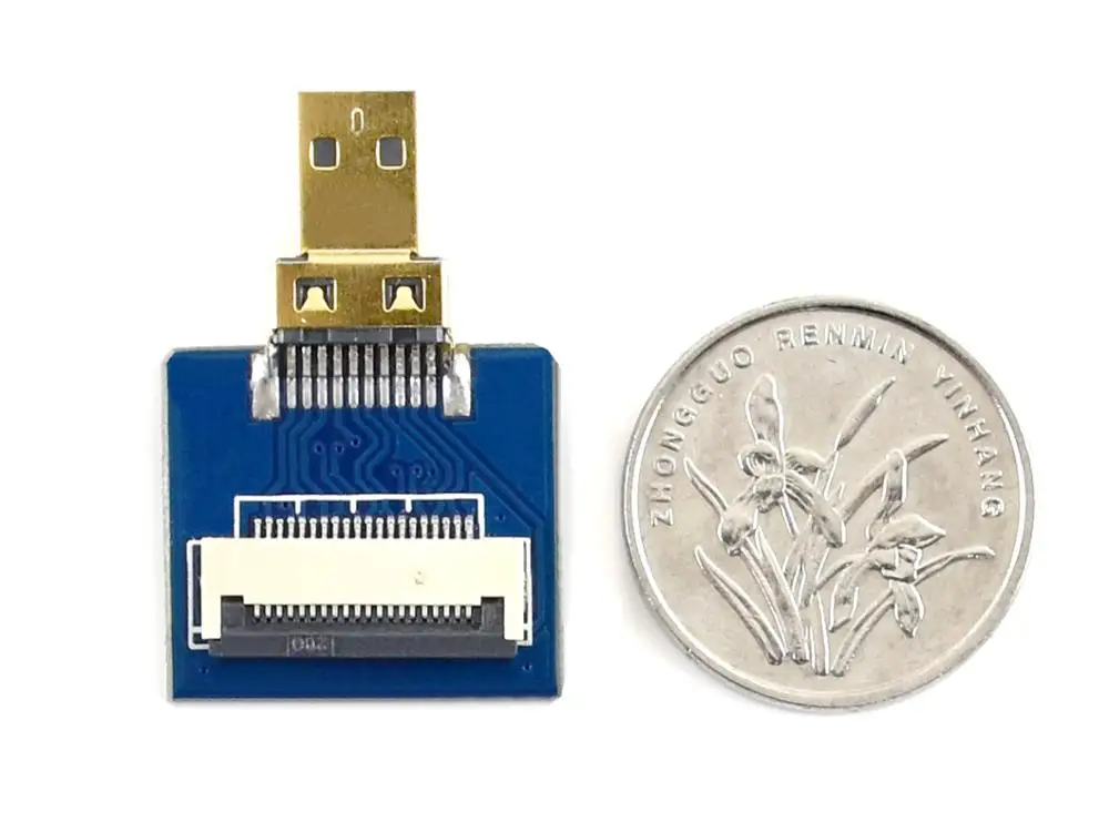 

Micro/Mini HDMI Adapter for DIY HDMI Cable Horizontal/Straight Connector