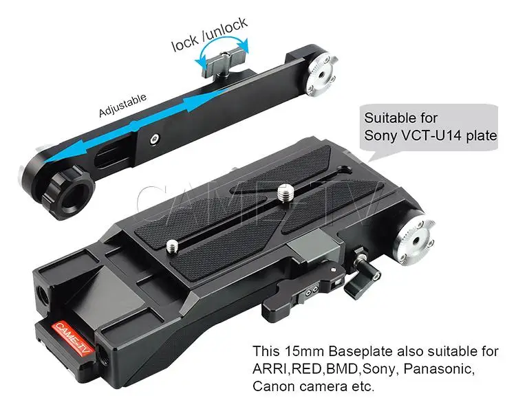 CAME TV Наплечная установка для P anasonic EVA1|Аксессуары фотостудии| |