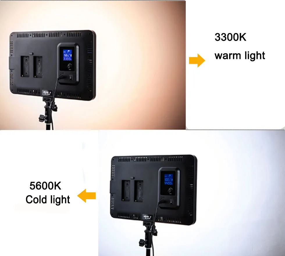 Viltrox VL 400T 40W LED Studio Video Light для камеры Fotografia двухцветная с регулируемой яркостью Canon