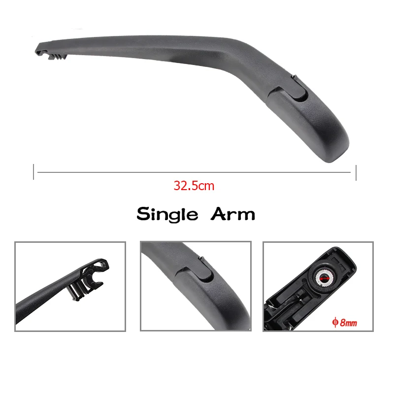 BEMOST Auto Car Rear Wiper Blade Arm Natural Rubber For Dodge Jcuv Hatchback 2009 2010 2011 2012 2013 2014 2015 2016 2017 2018 | Автомобили