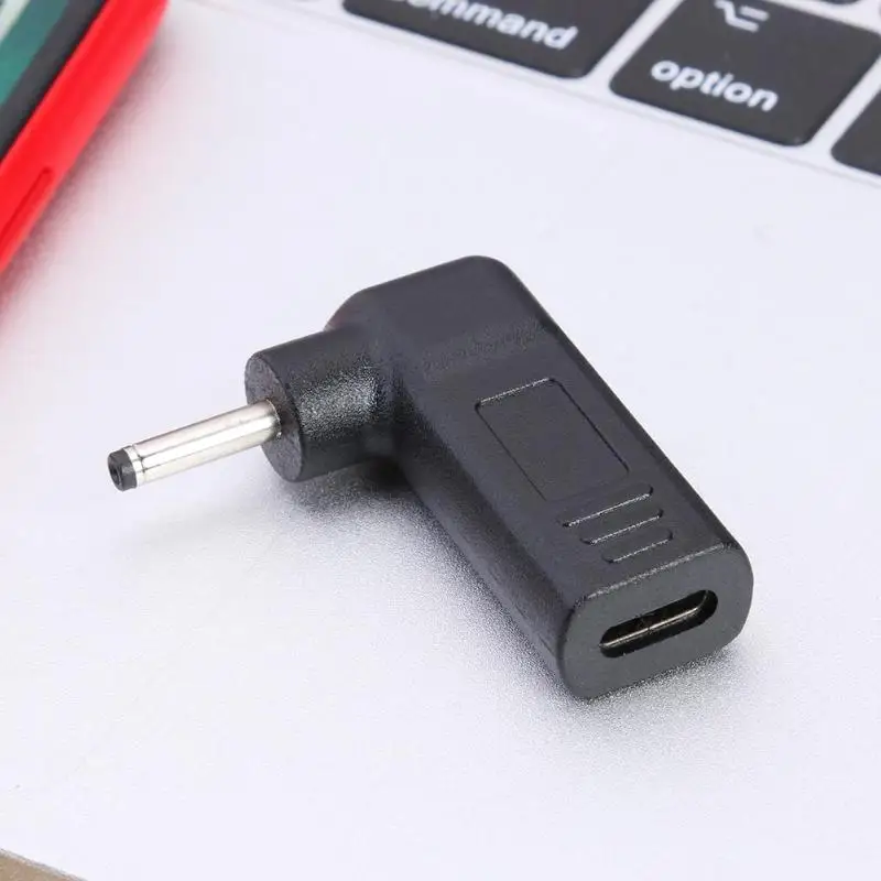 90 градусов USB 3 1 Type C гнездовой до 0x1 мм Штекерный адаптер питания постоянного тока|