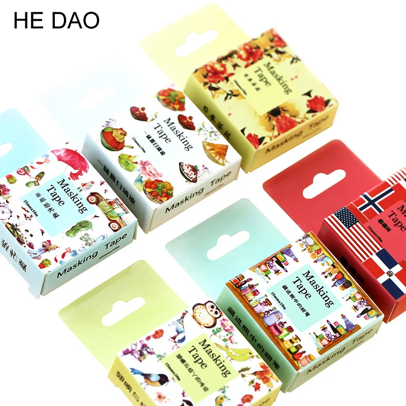 24 Стиль 1 шт./упак. Размер 15 мм * 10 м Diy желтый кролик васи ленты клейкой с рисунком