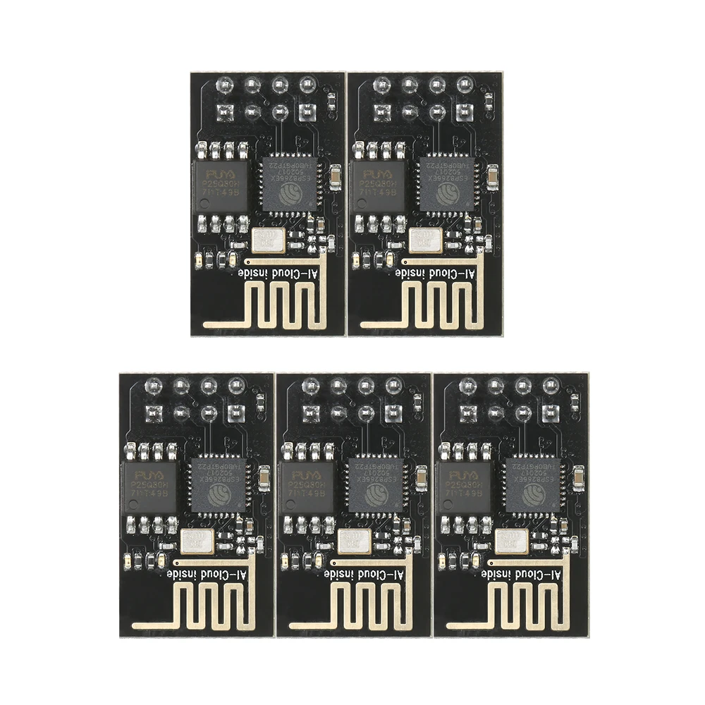 5 шт. Беспроводной rf модуль iot приемопередатчик ESP8266 ESP 01 мини беспроводной