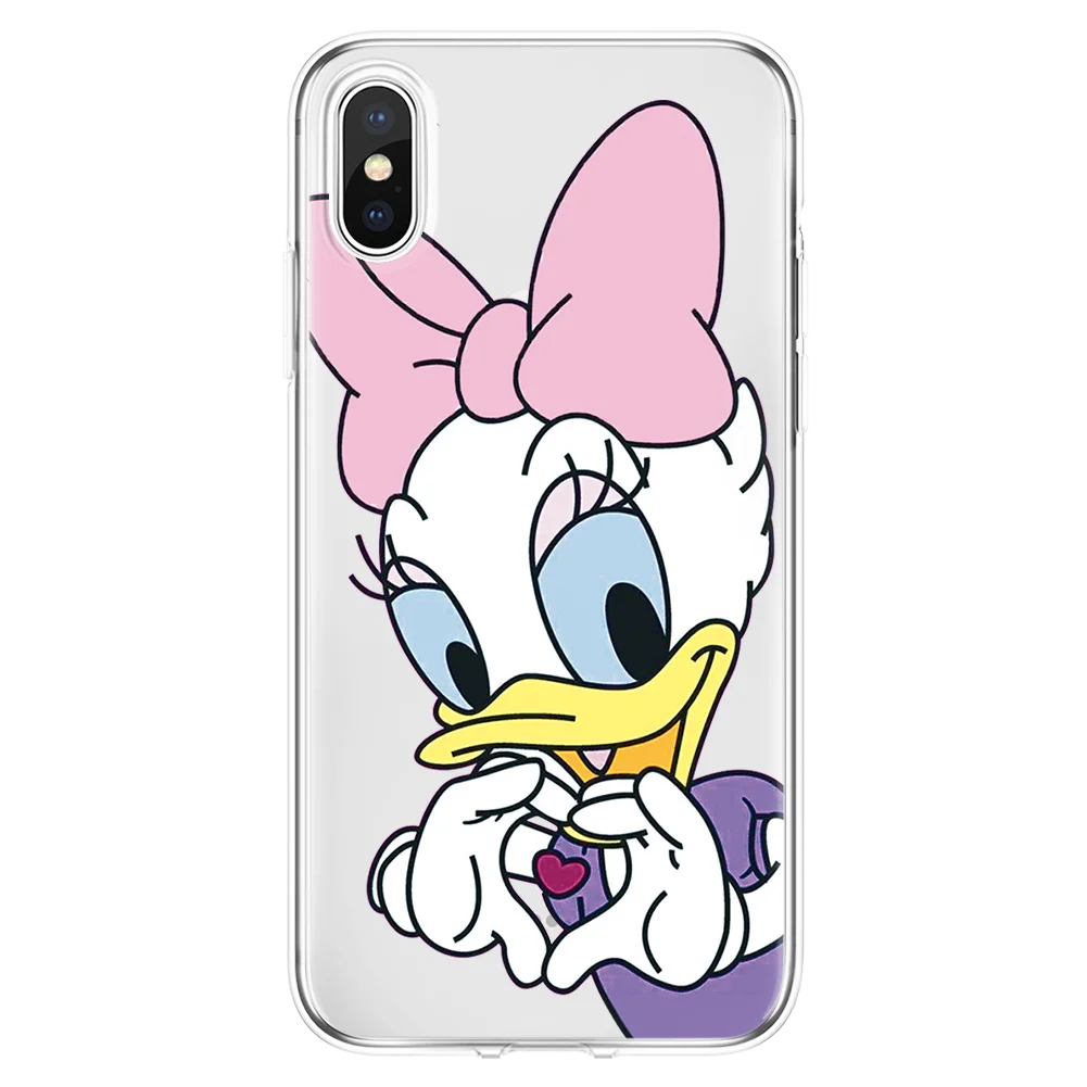 daisbxin Милый мягкий чехол из ТПУ с рисунком для iPhone 5, 5S, 5C, 7, 8 Plus, 6, 6 S, X, 4, 4S, SE, 11, чехол для iPhone XS Max, чехол для iPhone XR, чехол, Fundas - Цвет: daisbxin