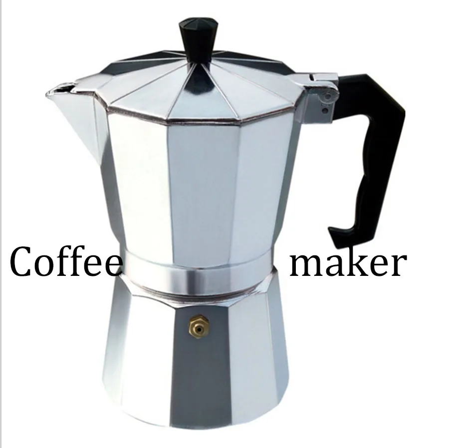 1/2/3/6/9/12cup Рождественская Подарочная алюминиевая Кофеварка moka Bialetti Inoxpran поставщик