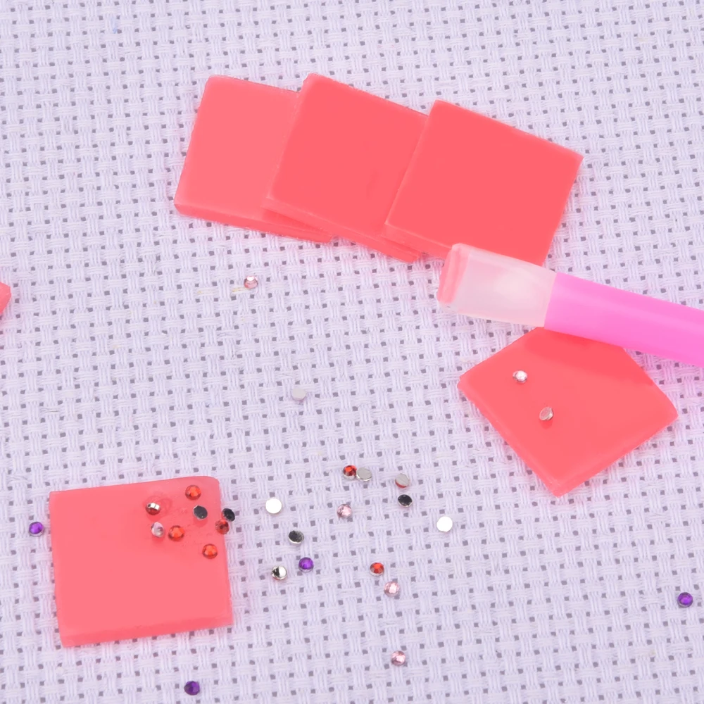 50 шт. клей для алмазных глина рисования DIY крест вышивка крестом картины алмазов