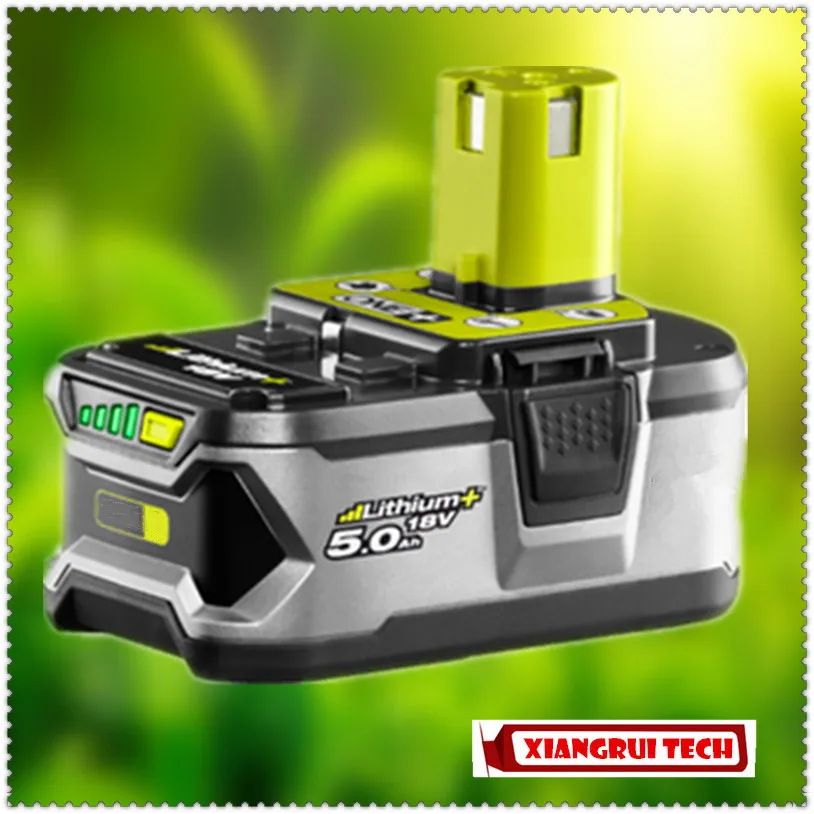 Оригинальный аккумулятор для электроинструмента Ryobi 18 в 5 0 Ач литий ионный