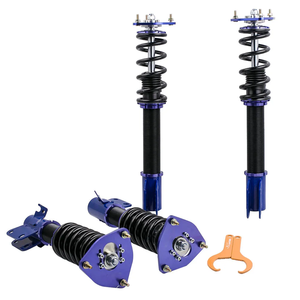 Coilovers амортизатор подвески для Subaru Impreza WRX GDB 2002 2007 2004 STI 04 Saab 9 2X + Camber