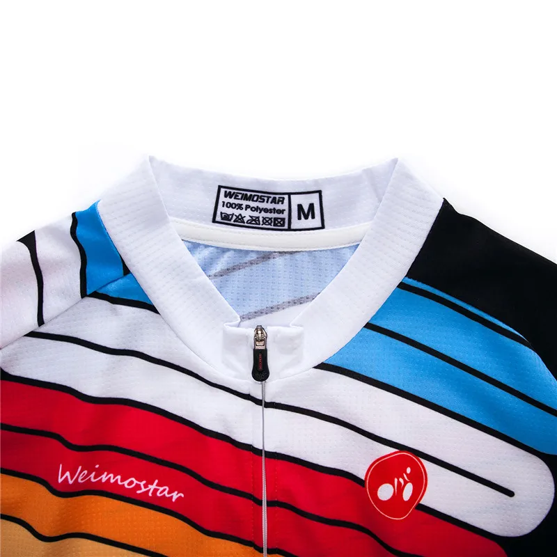 Weimostar Pro Summer Cycling Jersey Shirt Men Wicking Bicycle Clothing Short Sleeve Breathable mtb Bike Maillot Ciclismo | Спорт и