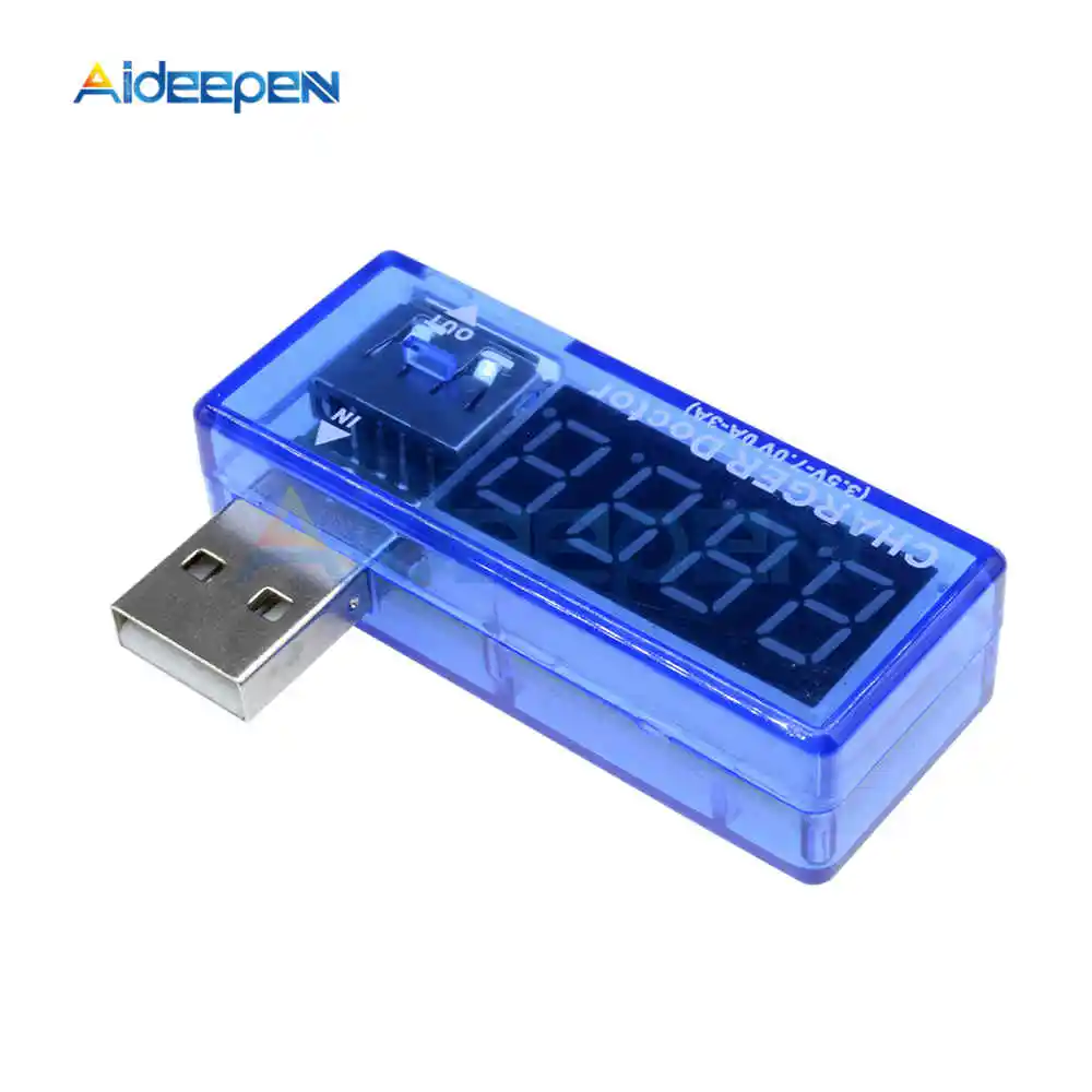 Светодиодный мини-дисплей цифровой USB Вольтметр Амперметр измеритель напряжения тока тестер Портативный USB вольт ампер зарядное устройство Доктор детектор