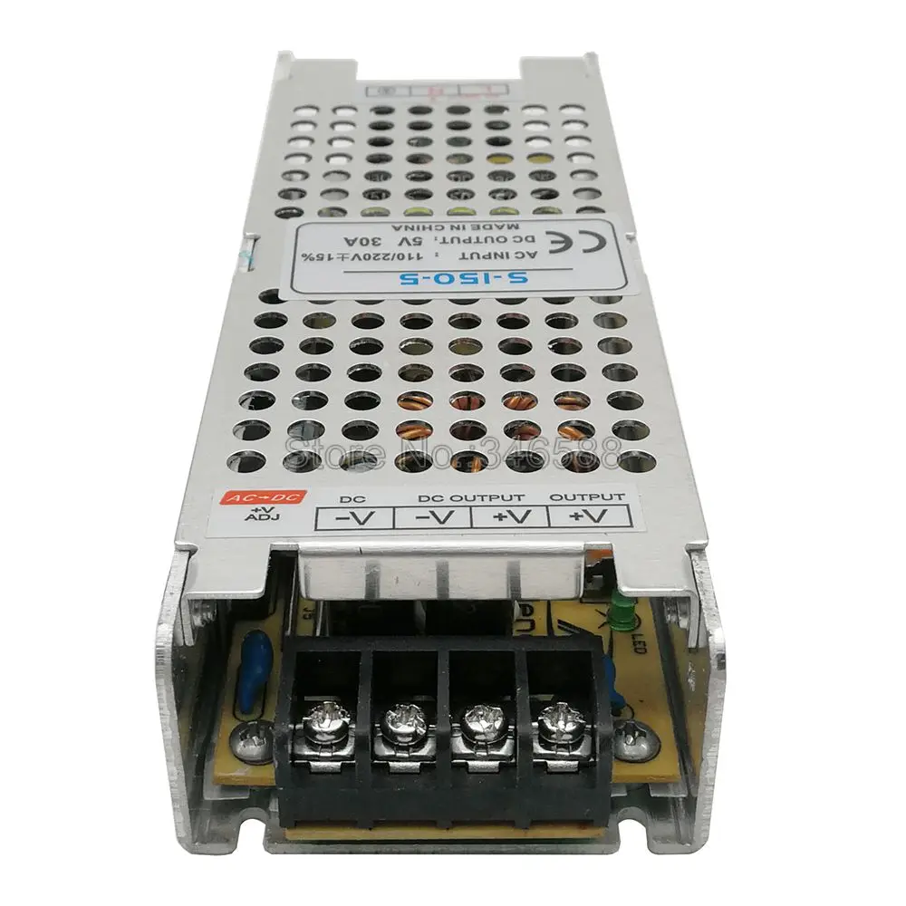 AC110V 220 В в DC5V AC-DC переключатель постоянного напряжения питания Сверхтонкий Тип 5 в 4A 20A 30A 60A 70A источник питания