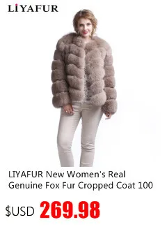LIYAFUR 10 цветов Длинные натуральная натуральный Толстый синий Лисий Мех животных пальто России S зимние Роскошные пальт