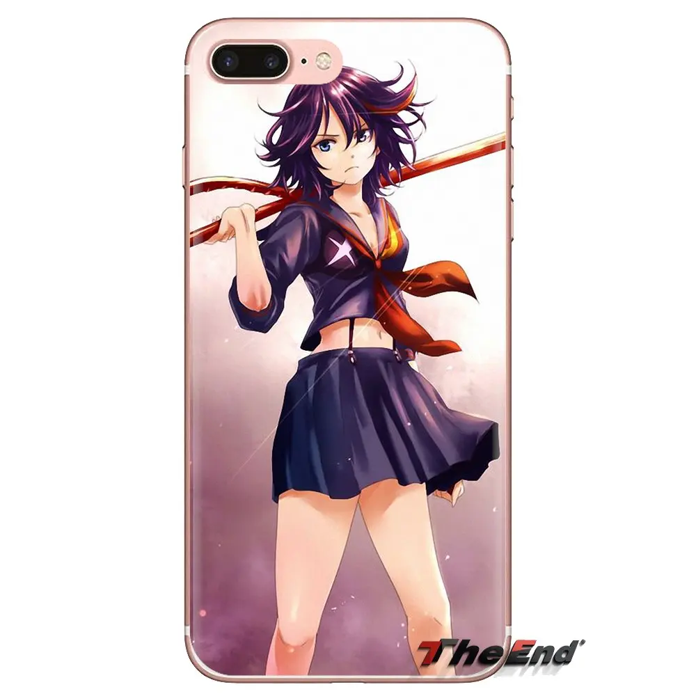 KILL la Ryuko Matoi Anime For Samsung Galaxy S3 S4 S5 Mini S6 S7 Edge S8 S9 S10 Plus Note 3 4 5 8 9 Transparent TPU Housing |