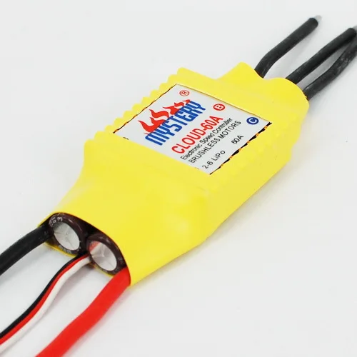 Gleagle облако 60A бесщеточный W/O BEC ESC контроллер скорости RC для Rc вертолет самолет с
