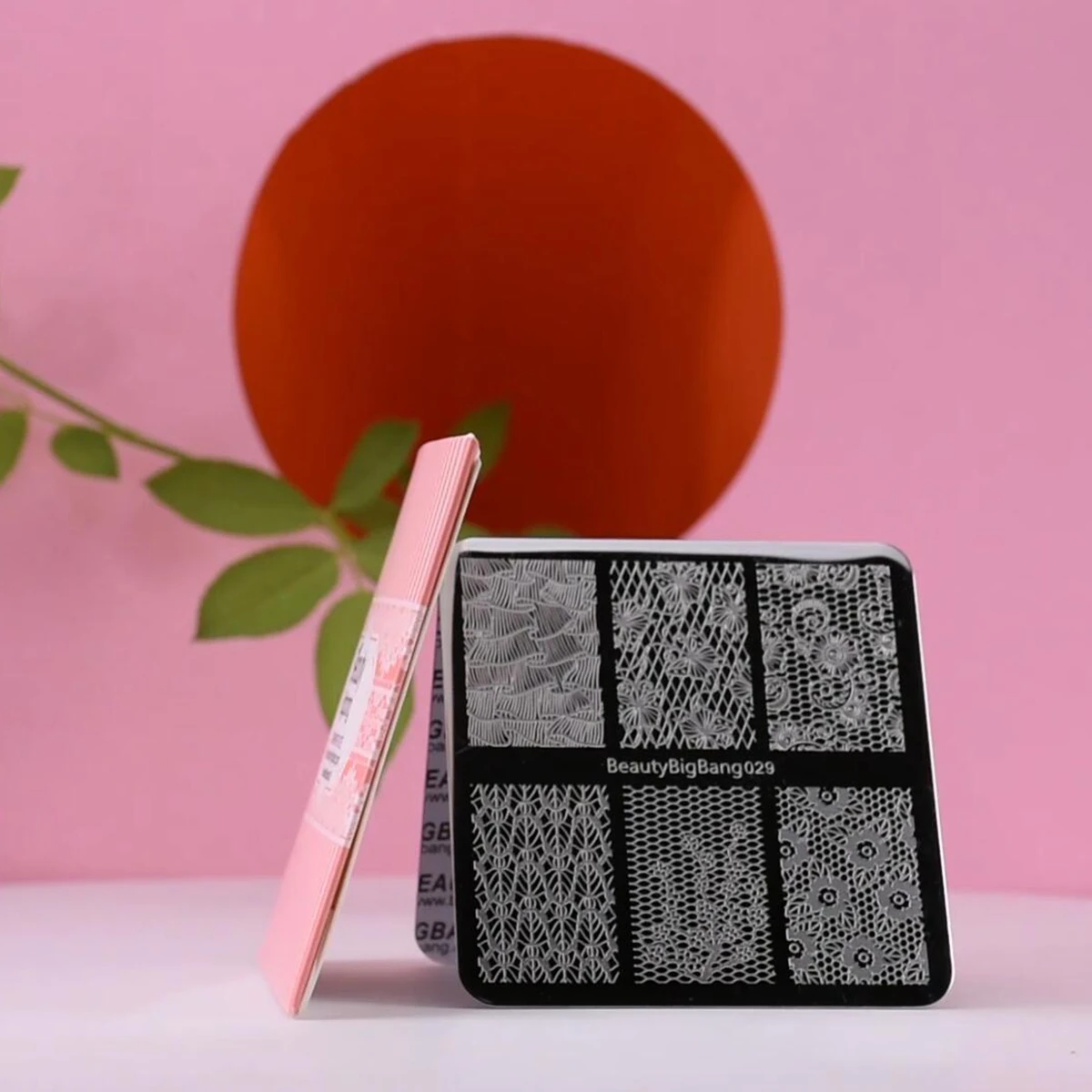 BEAUTYBIGBANG 6*6 см квадратные пластины для штамповки ногтей кружева цветочный узор
