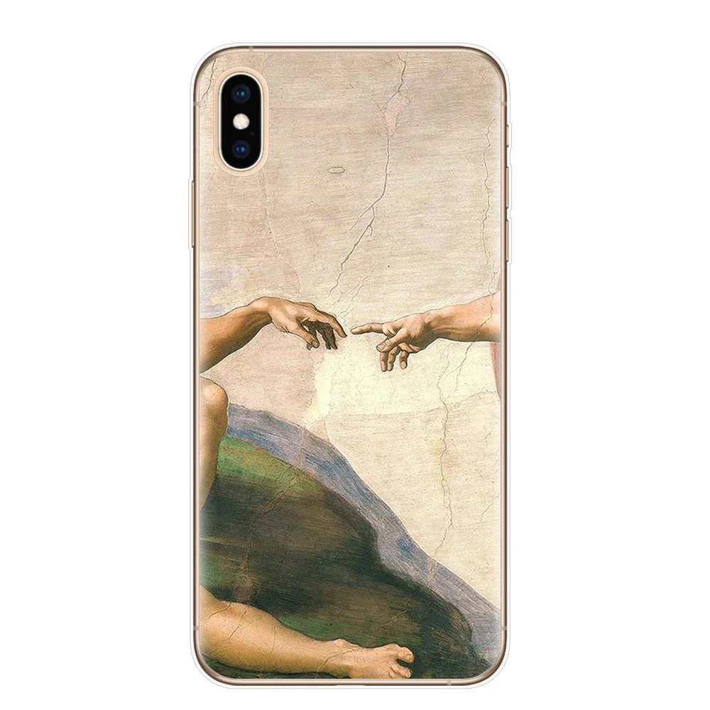 Чехол для телефона RUIXKJ с изображением дворца Версаля Сотворение Адама iPhone 8 7 6 6S