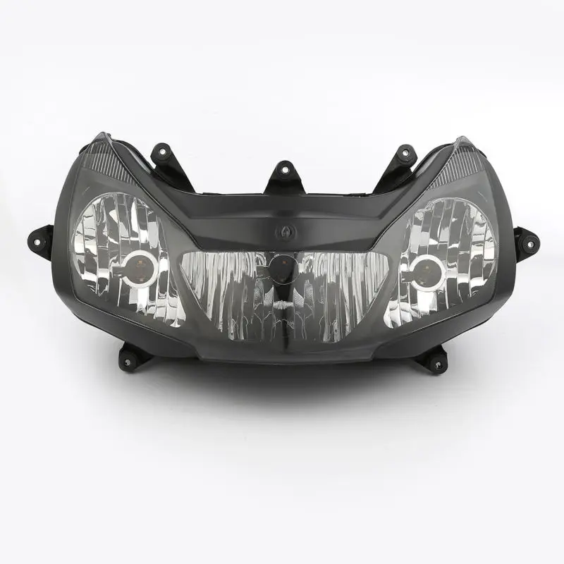 

Передняя фара в сборе для мотоцикла, фара для Honda CBR954 CBR 954 2002-2003, прозрачная линза